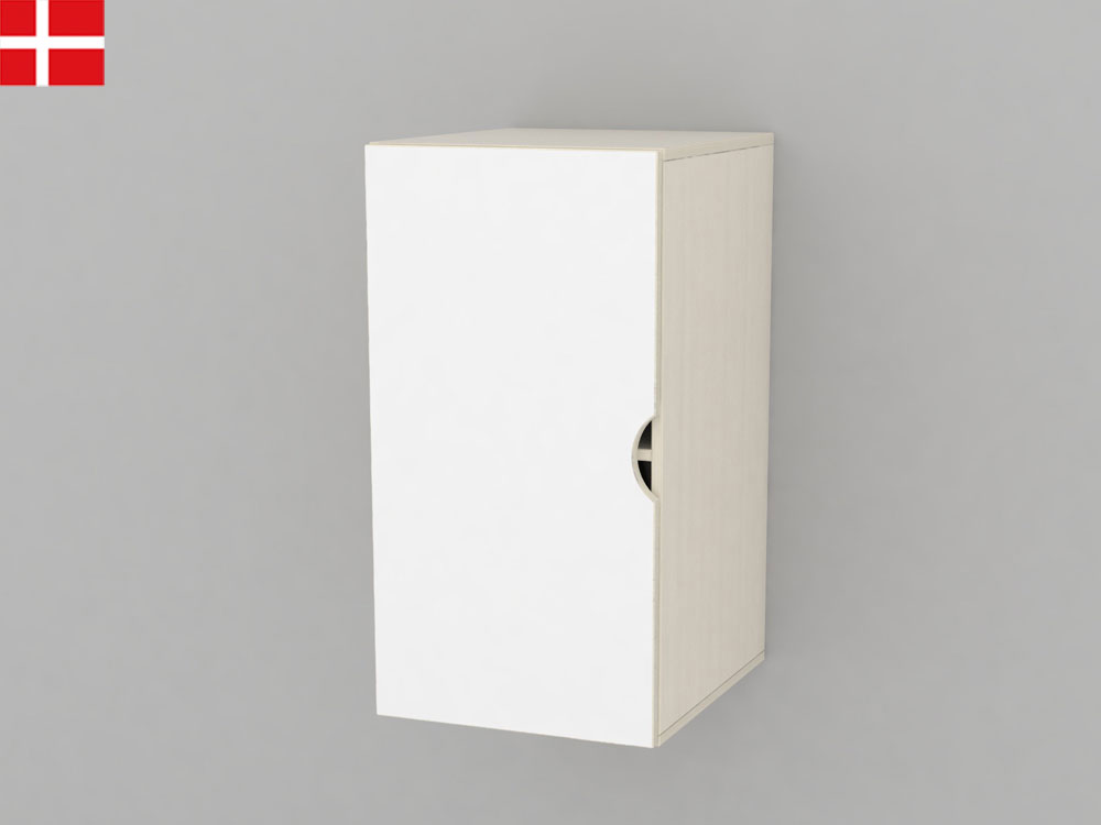 Låge laminat udvendig H2 x 1 rum, stk.
