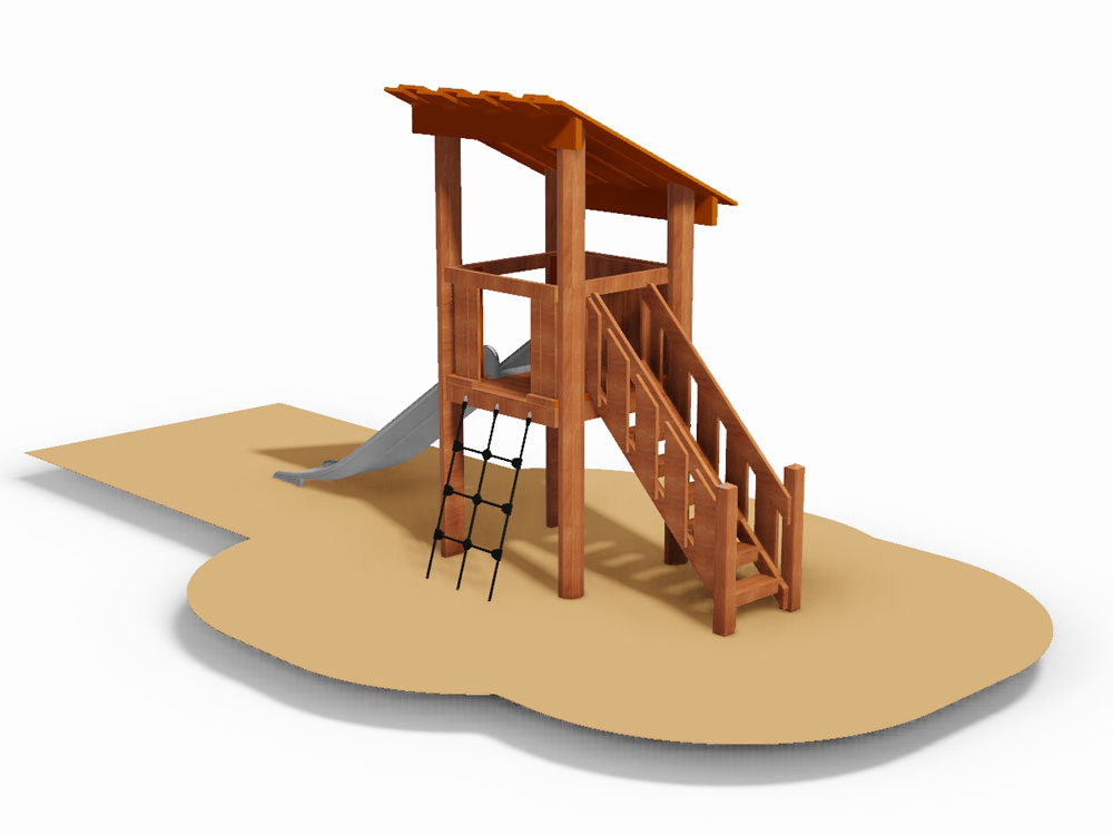 Legetårn Gefion, Robinia