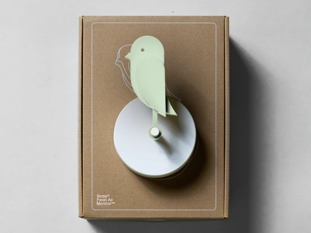 Birdie, lys grøn, 4 stk.