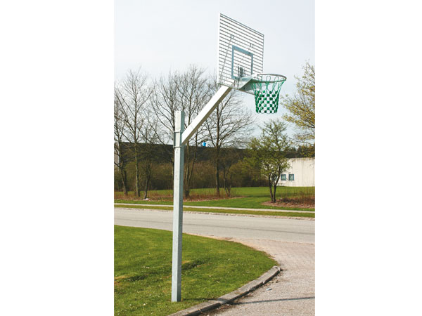 Basketstativ m galv plade, kurv