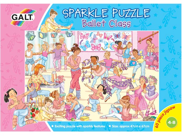 Puslespil Sparkle Ballet Class 4+