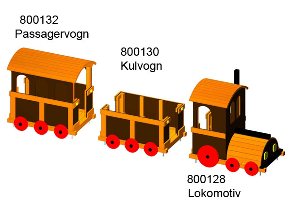 Passagervogn Kaukas / lærk, behandlet