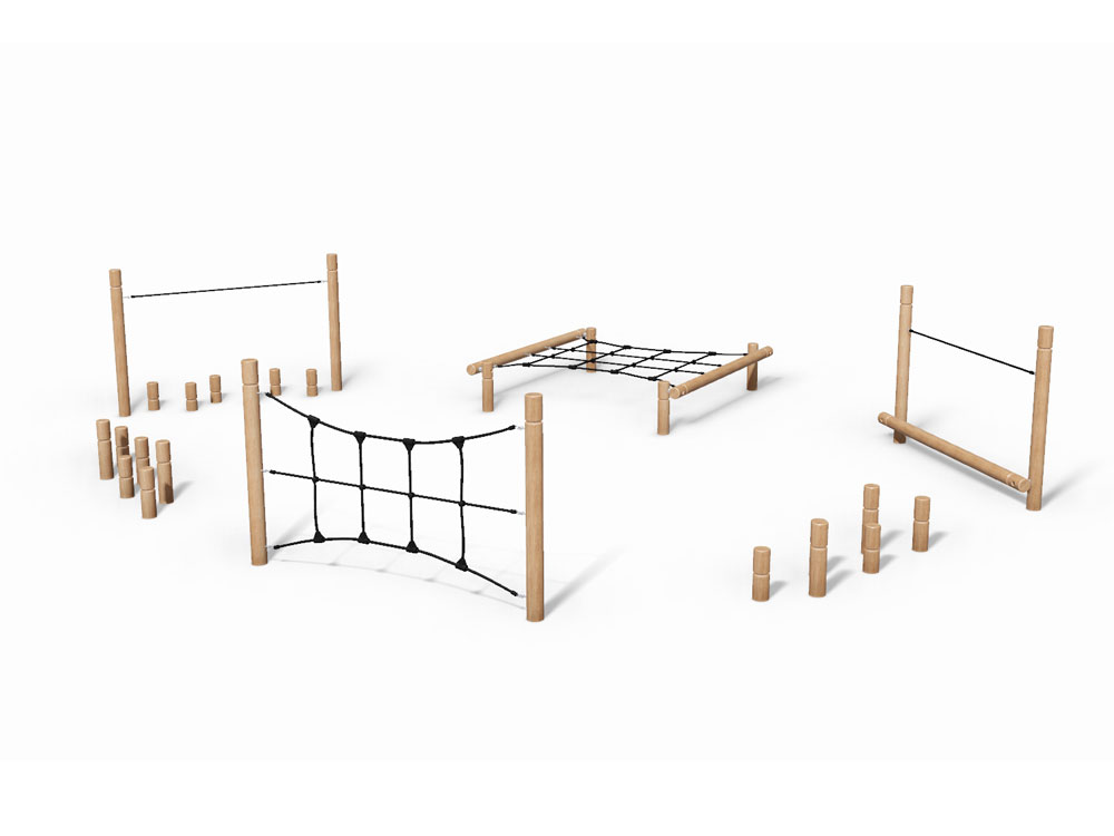 Balancebane Mini komplet, Robinia