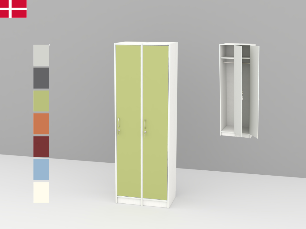 Personaleskab Høj, birkefiner 2 rum