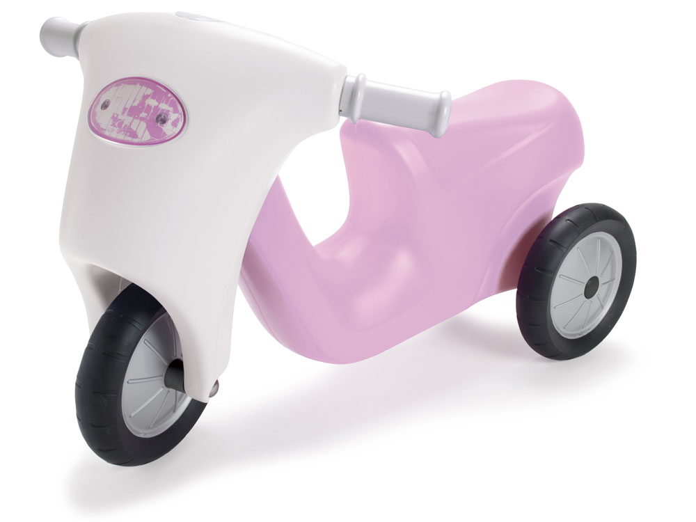 Prinsesse scooter med gummihjul *