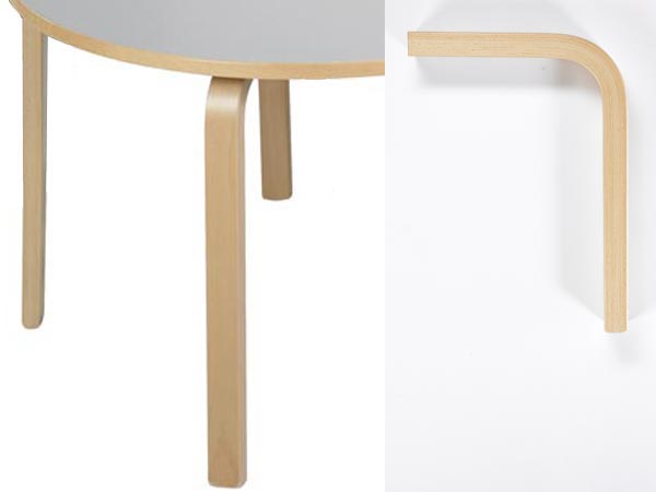 BORDBEN BØG SÆT 71cm