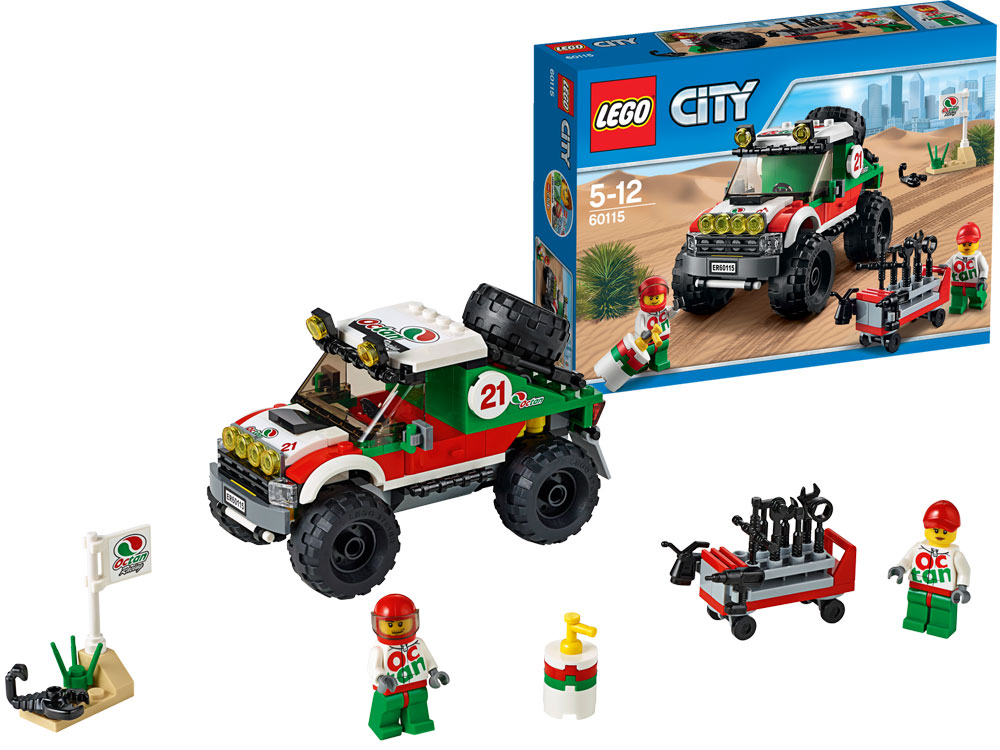 LEGO City, Firhjulstrukket offroader