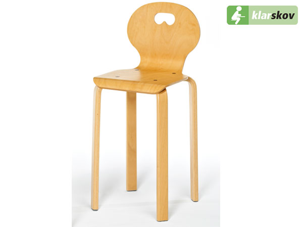 Stol lille u fodstøtte, bøg H51cm *